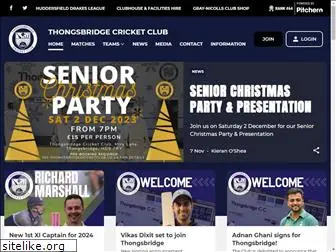 thongsbridgecricketclub.co.uk