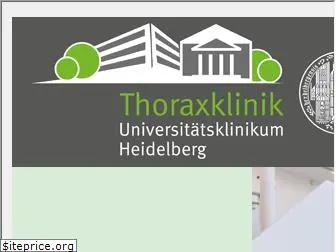 www.thoraxklinik-heidelberg.de