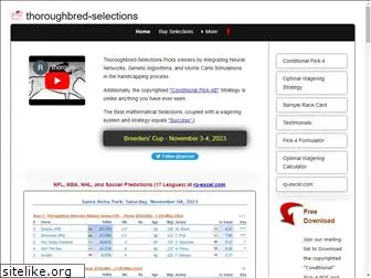 thoroughbred-selections.com