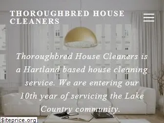 thoroughbredhousecleaners.com