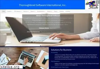 thoroughbredsoftware.com