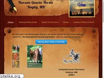 thorssenquarterhorses.com