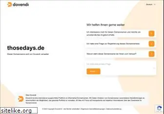 thosedays.de