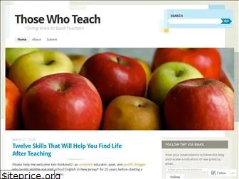 thosewhoteach.wordpress.com