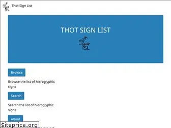 thotsignlist.org