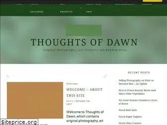 thoughtsofdawn.com