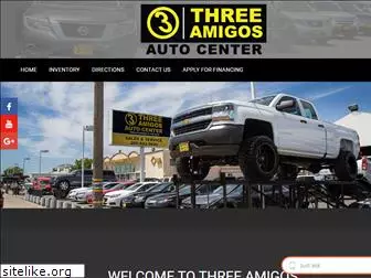 threeamigosautocenter.com