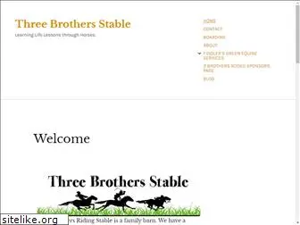 threebrothersstable.com