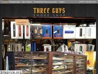 threeguyssmokeshop.com