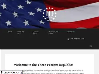 www.threepercentrepublic.com