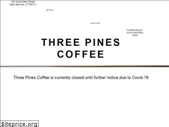 threepinescoffee.com