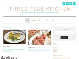 threeteaskitchen.com