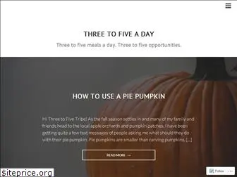 threetofiveaday.com