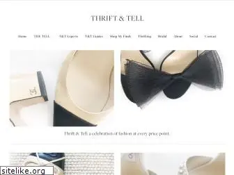 thriftandtell.com