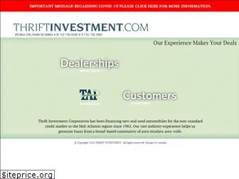 thriftinvestment.com