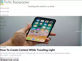 thriftybackpacker.co