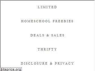 thriftyhomeschoolers.com