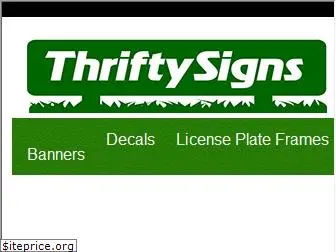thriftysigns.com