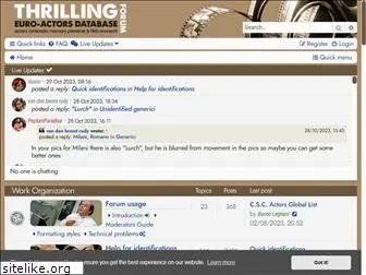 thrillingforum.com