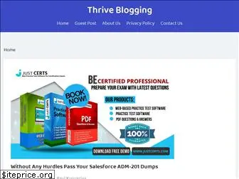 thriveblogging.com