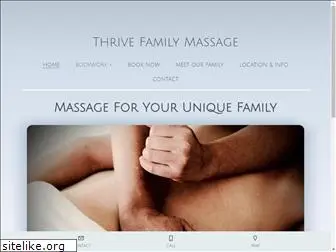 thrivefamilymassage.com