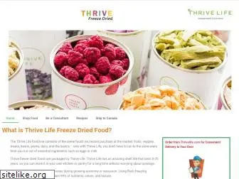 thrivefreezedried.com
