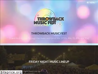 throwbackmusicfest.com