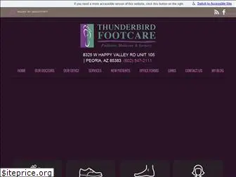 thunderbirdfootcare.com