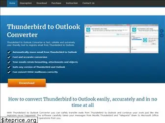 thunderbirdtooutlook.com