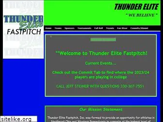 thunderelitefastpitch.com