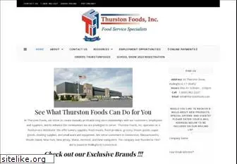 thurstonfoods.com