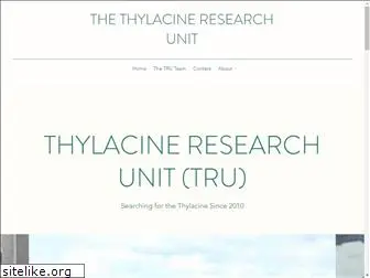 thylacineresearchunit.org