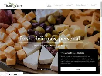 thyme2cater.com