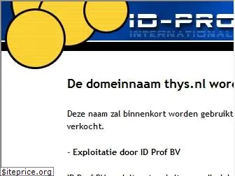 thys.nl