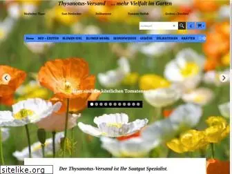 thysanotus-versand.de