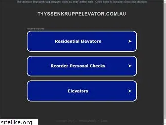 thyssenkruppelevator.com.au