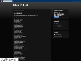TibiaBot NG - TibiaBot NG - Item ID List   - welcome to  OpenTibia community