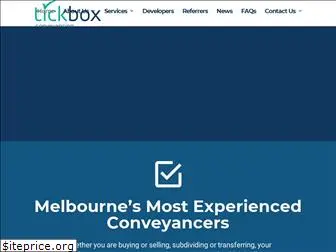 tickboxconveyancing.com.au