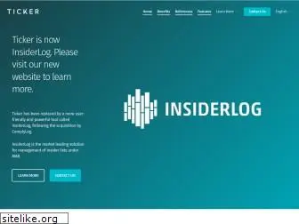 ticker.software