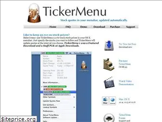 tickermenu.com