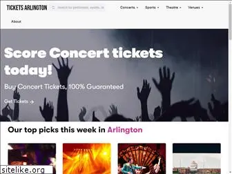 ticketsarlington.net