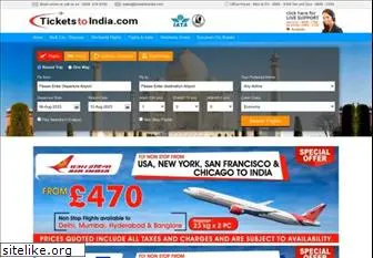 ticketstoindia.com