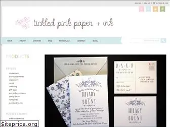 tickledpinkpaperie.com