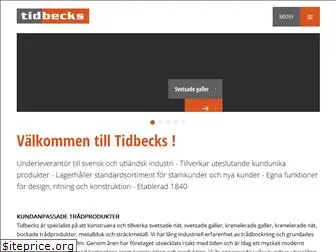 tidbecks.se