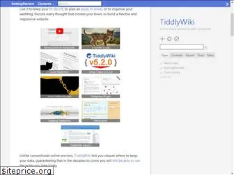 tiddlywiki.info