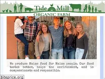 tidemillorganicfarm.com