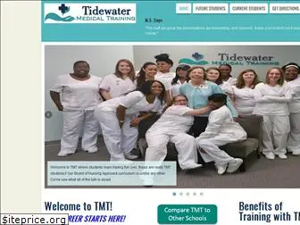 tidewatermedicaltraining.com