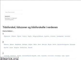 tidsforskel.com