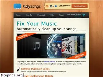 tidysongs.com