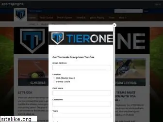 tieronefastpitch.com